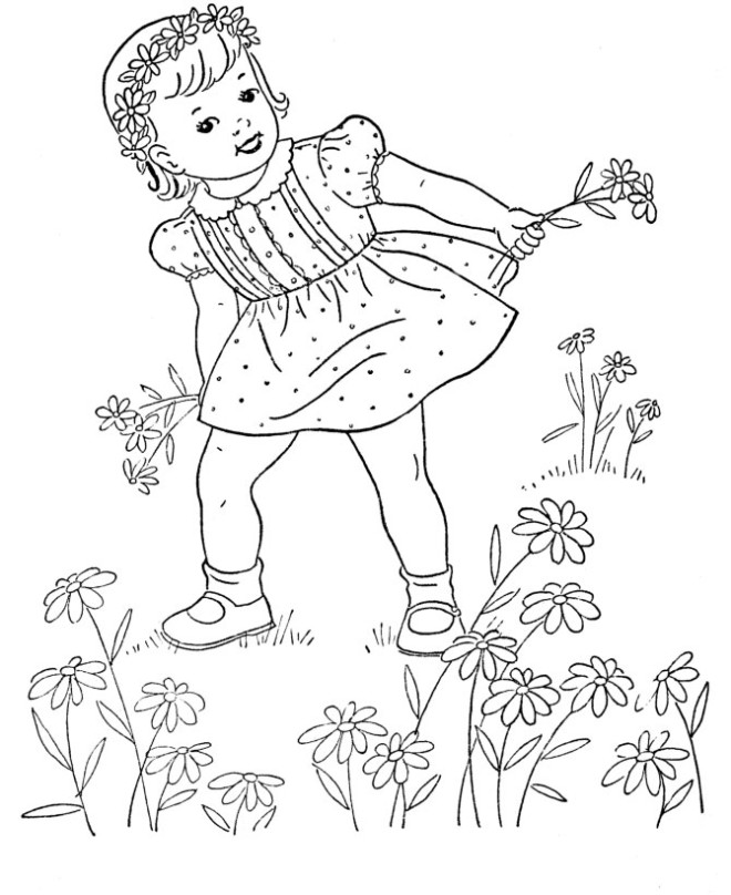 Completely Free Coloring Pages for Girls