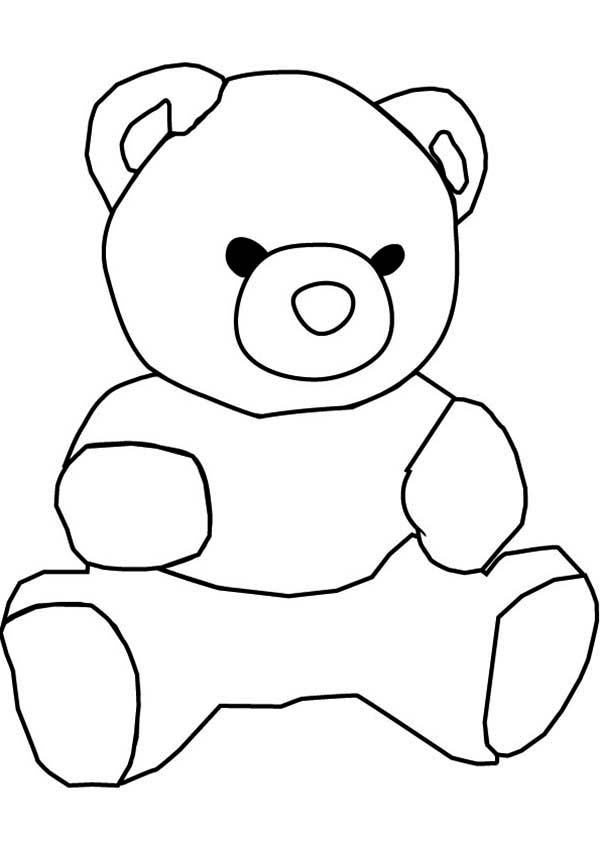 free Teddy Bear Coloring Pages Download