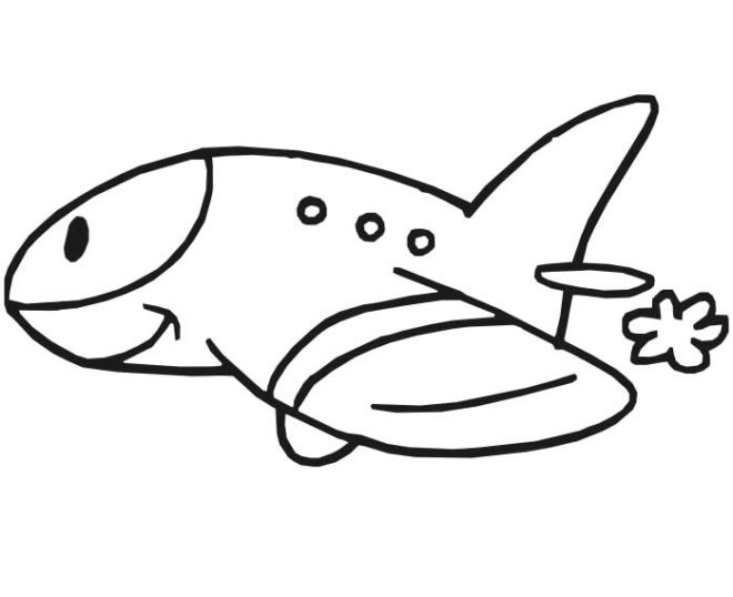 Airplane Coloring Pages To Print For Free