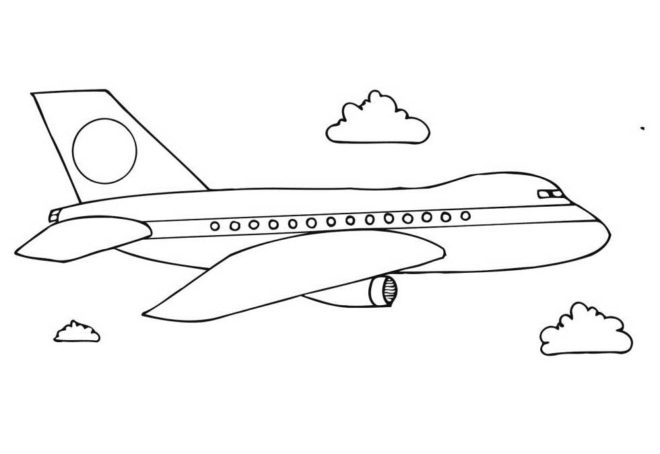 free printable coloring pages of airplanes