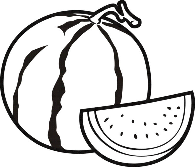 Fruits Coloring Pages Printable