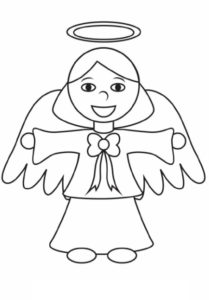 Angel Coloring Pages Download