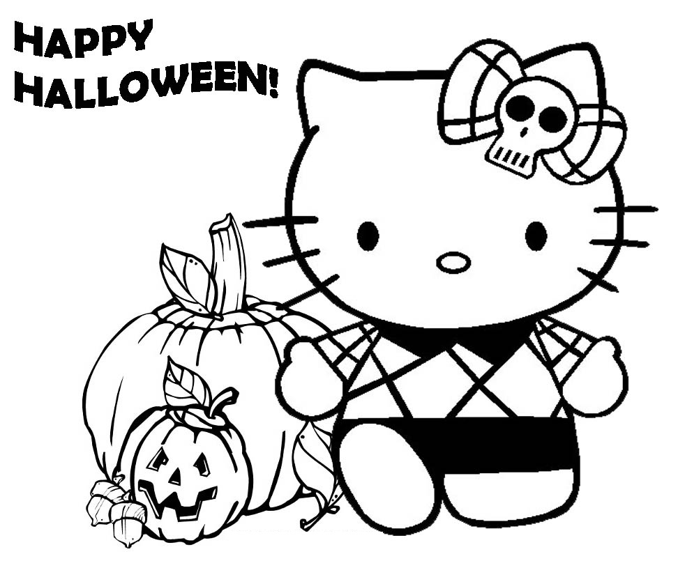 Halloween Coloring Pages For Preschooler Free Coloring Pages