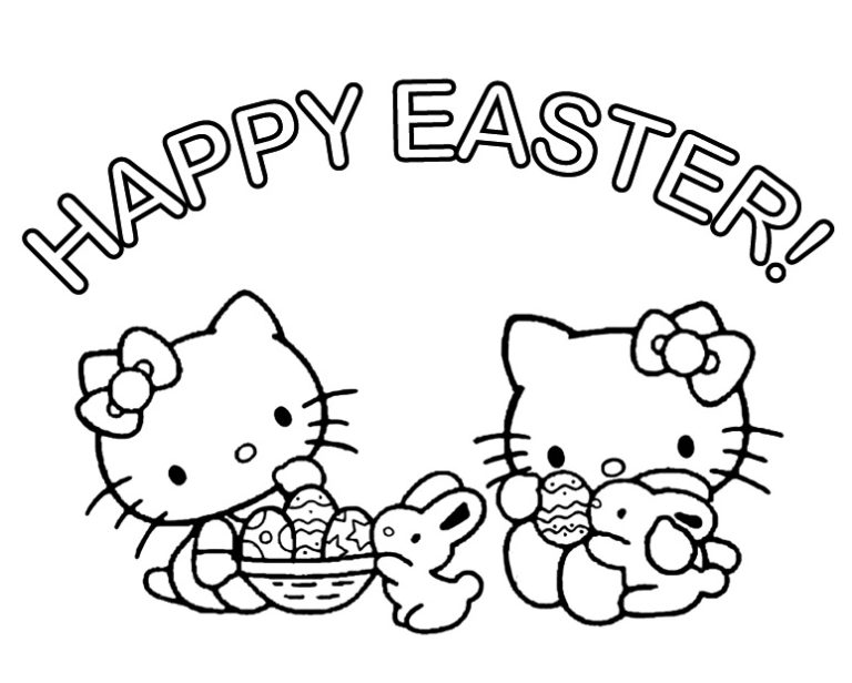 Top 30 Hello Kitty Coloring Pages To Print