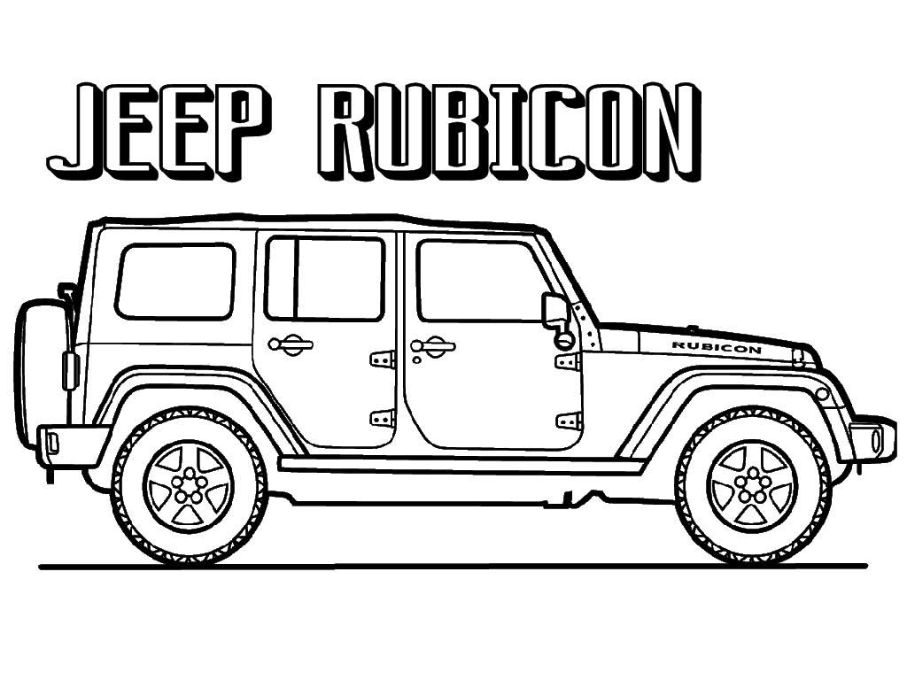 Printable Jeep Coloring Pages - Printable World Holiday