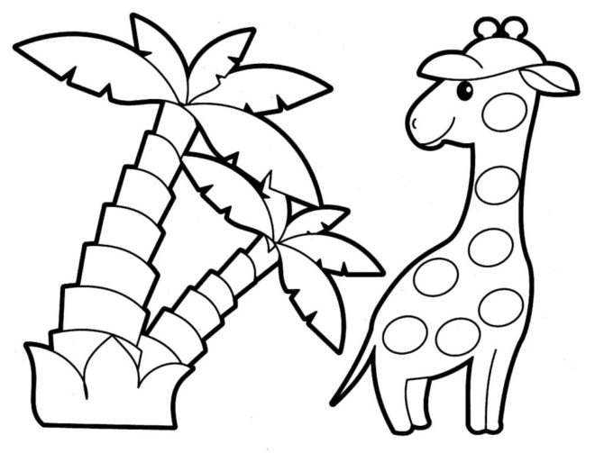 2o Awesome Jungle Coloring Pages