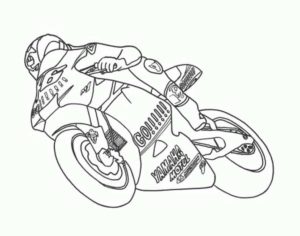 printable motorcycle coloring pages for preschoolers