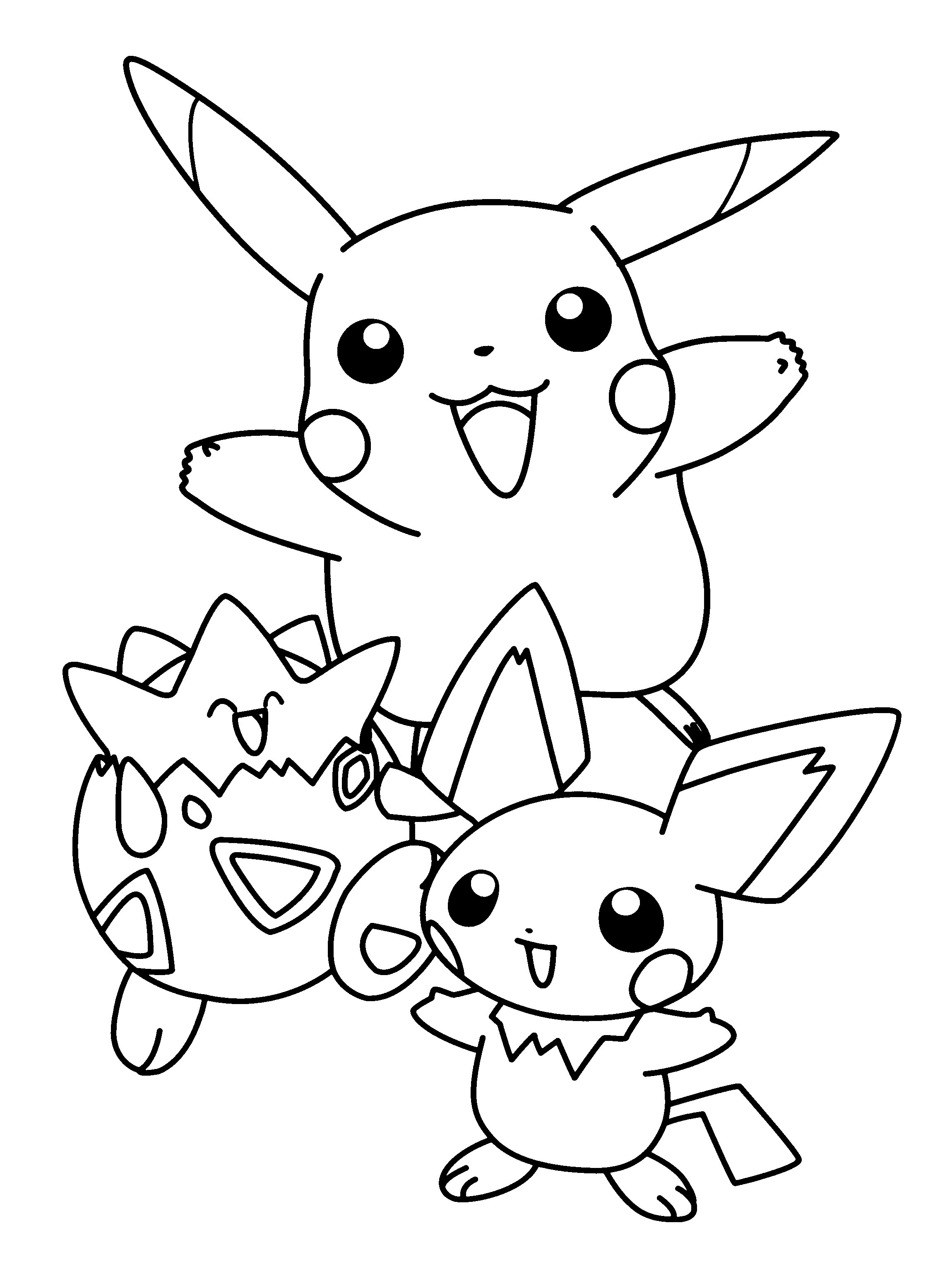 Pokemon Coloring Page