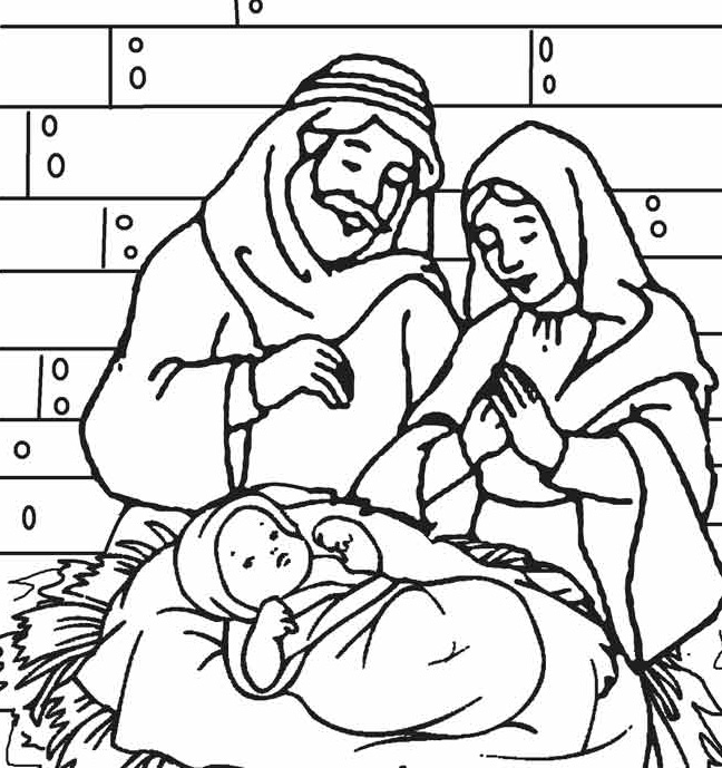 Precious Moments Baby Jesus Coloring Pages