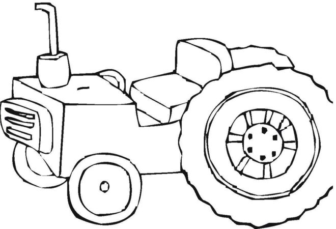 25 Best Tractor Coloring Pages To Print