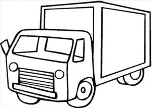 40 Free Printable Truck Coloring Pages Download