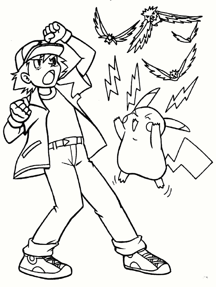 ash Pokemon trainer