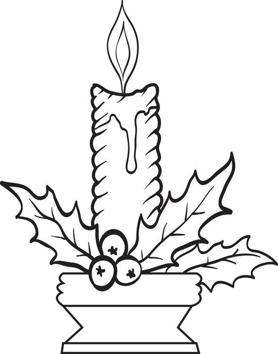 christmas-candles-coloring-page