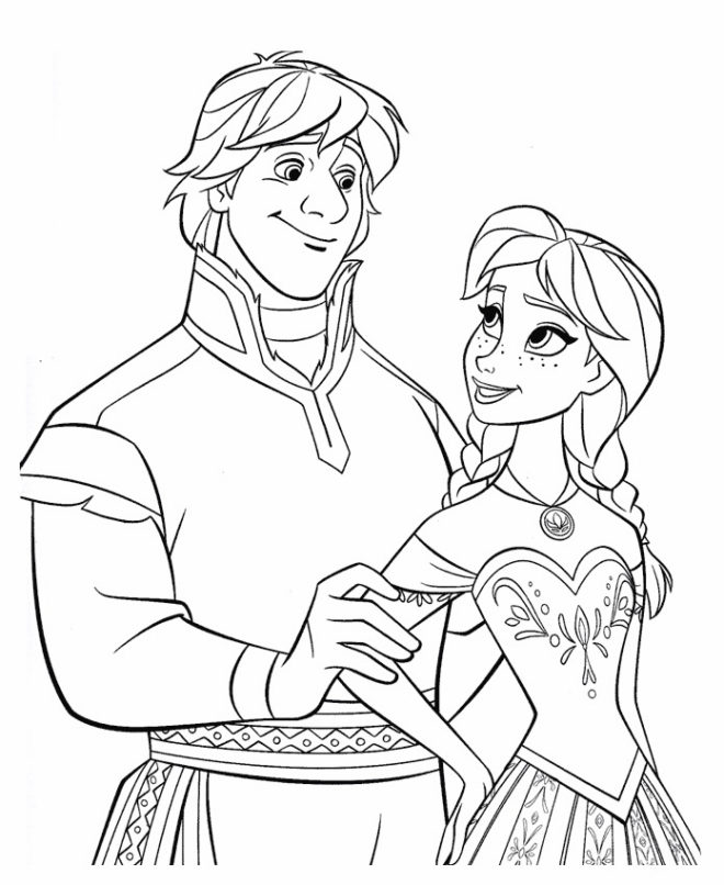 Disney Frozen Coloring Pages To Download