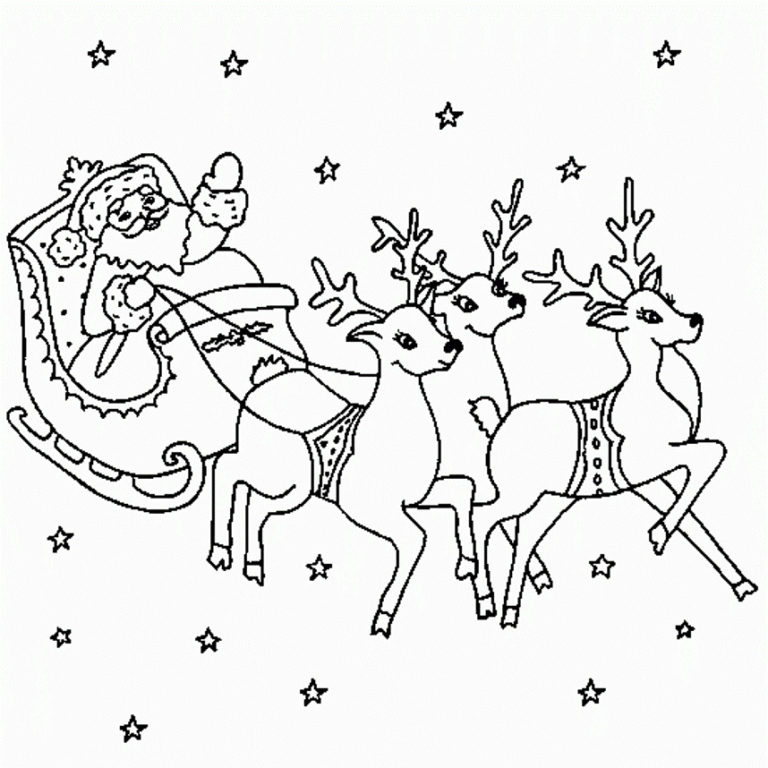 Santa Claus Coloring Pages