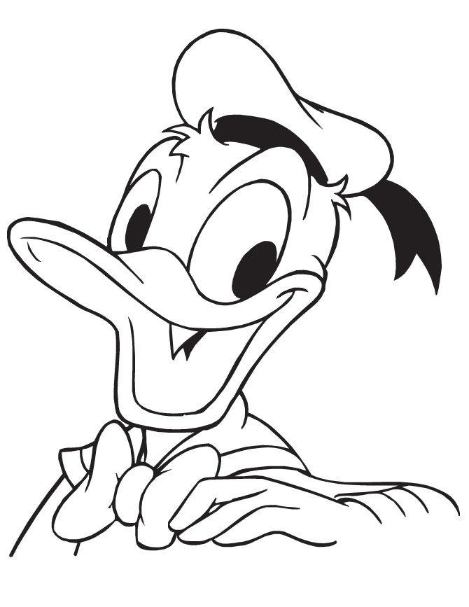 Donald Duck Coloring Pages Download