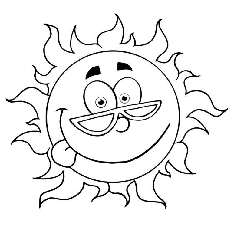 Free Summer Printable Coloring Pages 8
