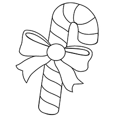 Easy Christmas Coloring Pages For Preschooler