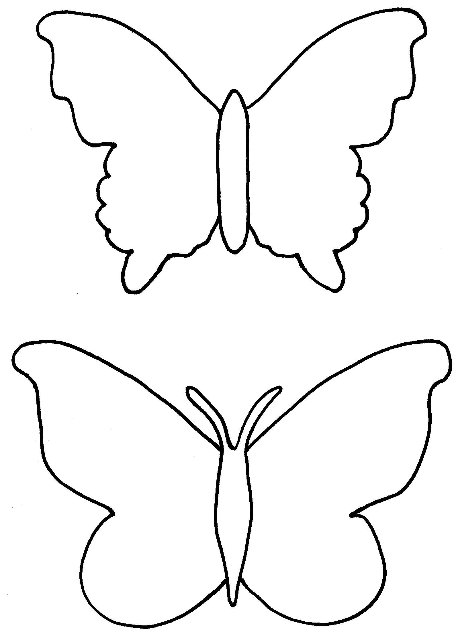 butterfly coloring pages free to download