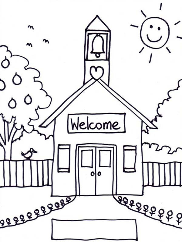 school-house-coloring-pages
