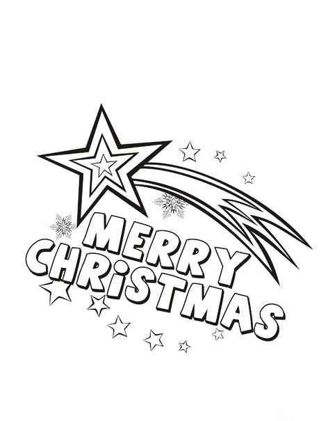 Merry Christmas Coloring Pages For Adult