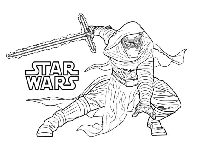 50+ Top Star Wars Coloring Pages Online Free