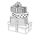 Birthday Presents Coloring Pages