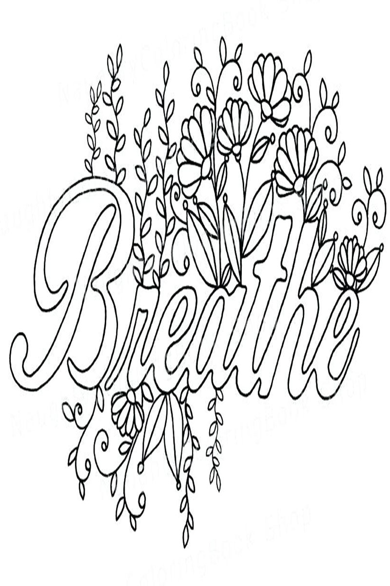 Inspirational Coloring Pages for School Students