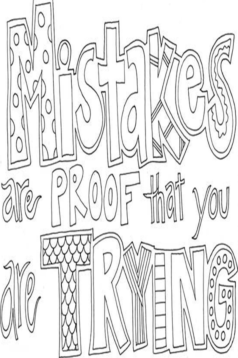 Inspirational Coloring Pages for Students Free