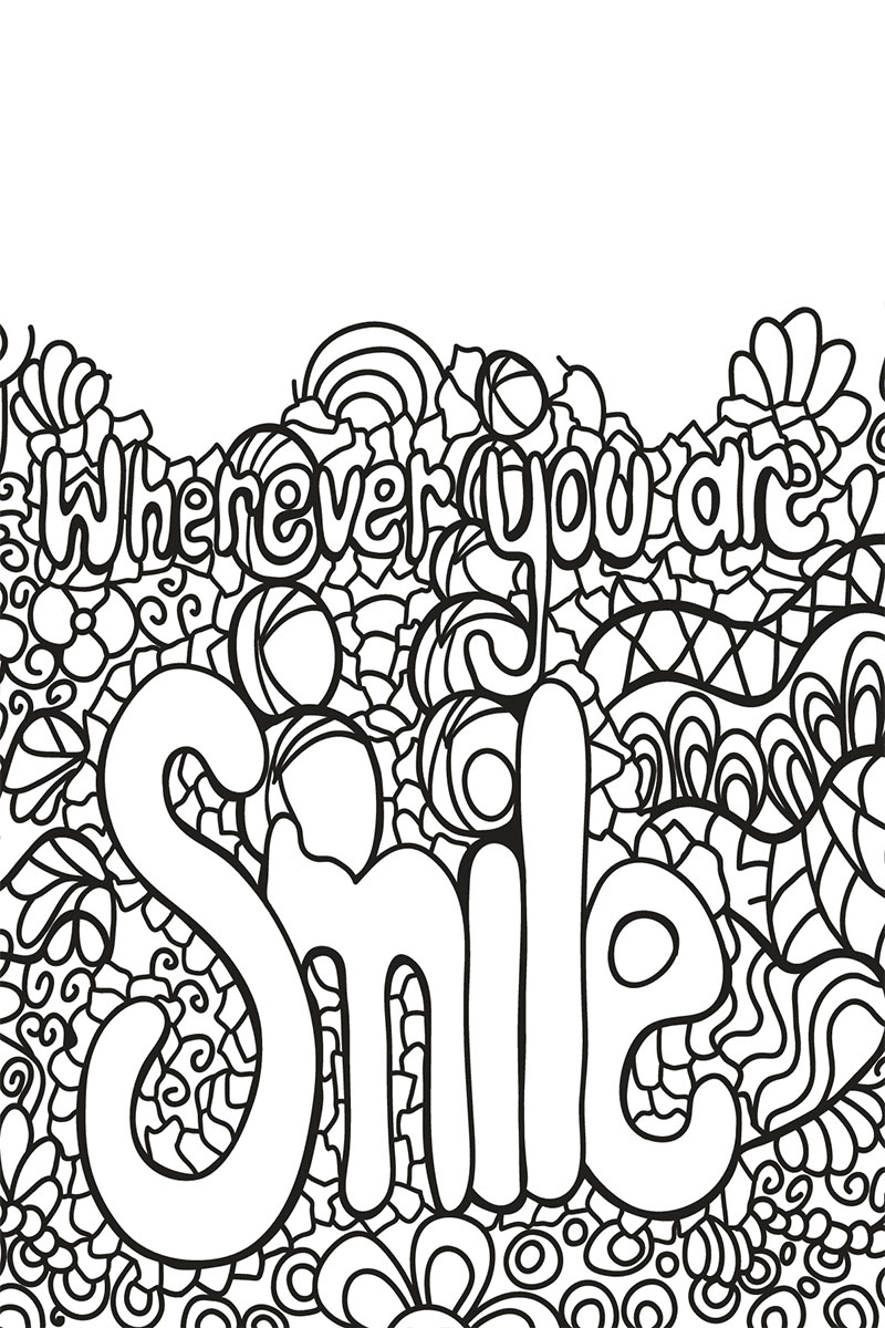 Inspirational Coloring Pages for Students to Print Free
