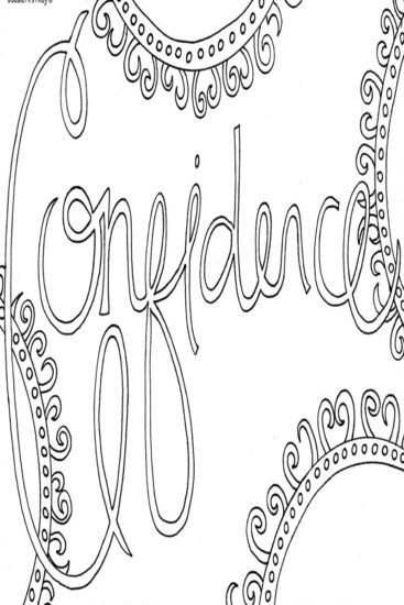 free printable positive quotes coloring pages