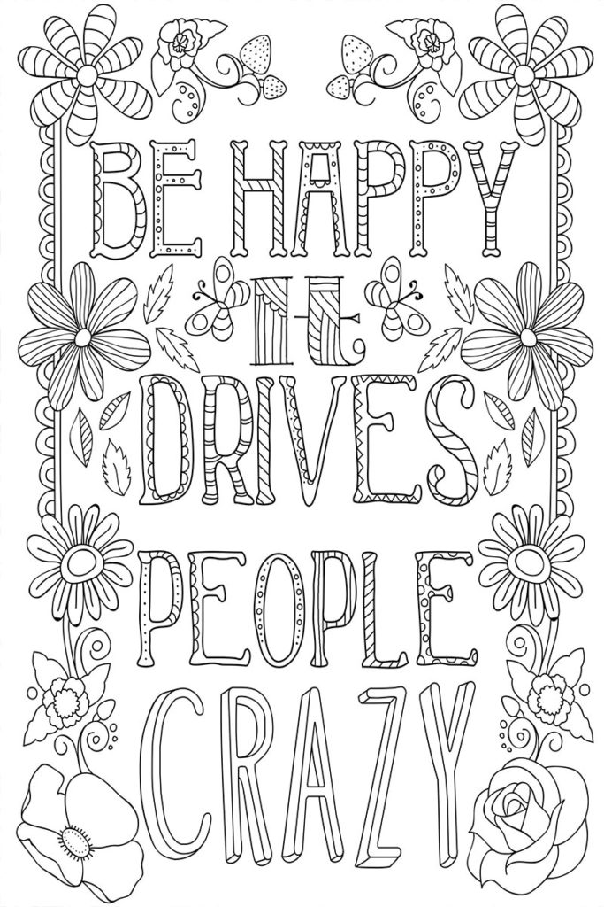 Printable Inspirational Coloring Pages for Students | Free Coloring Pages