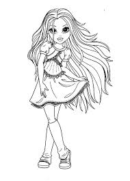 Free Coloring Page for Girls | Free Coloring Pages