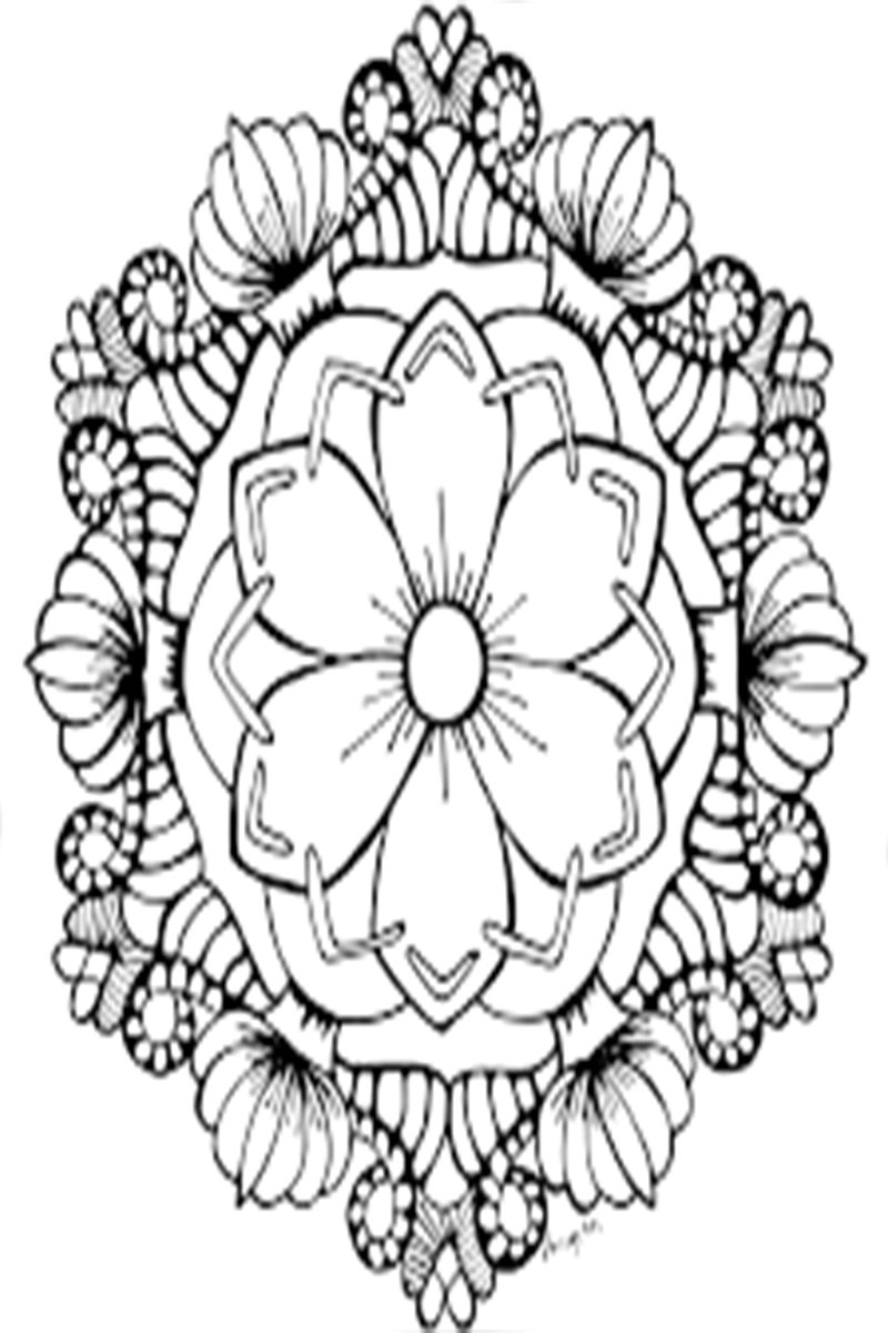 Anti Anxiety Coloring Pages