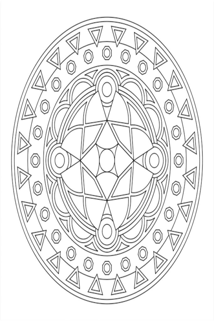 Stress Relief Anxiety Coloring Pages