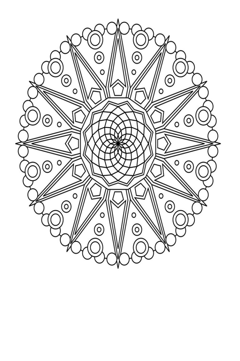 Stress Relief Anxiety Coloring Pages