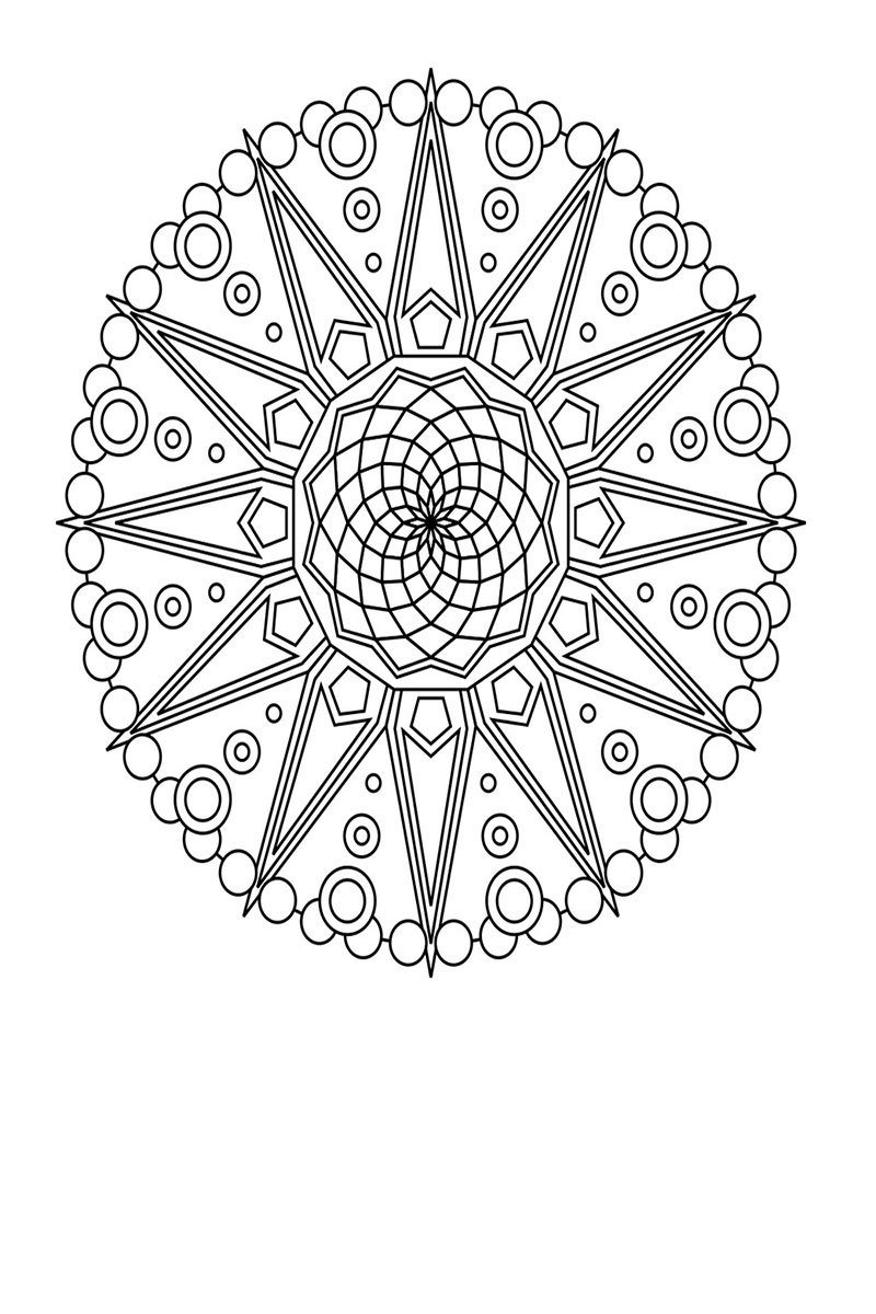 Anxiety Reducing Coloring Pages
