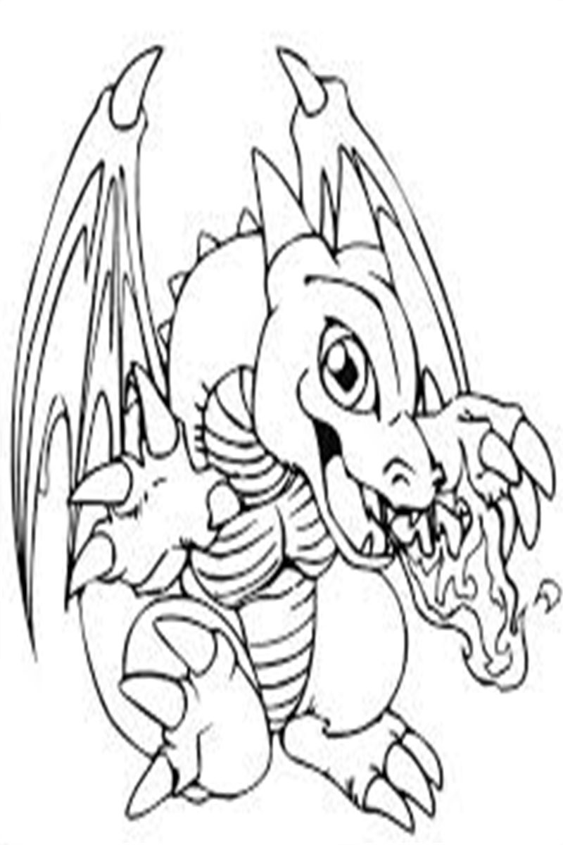 Baby Dragon Coloring Pages For Adults