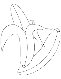 Banana Mandala Coloring Page