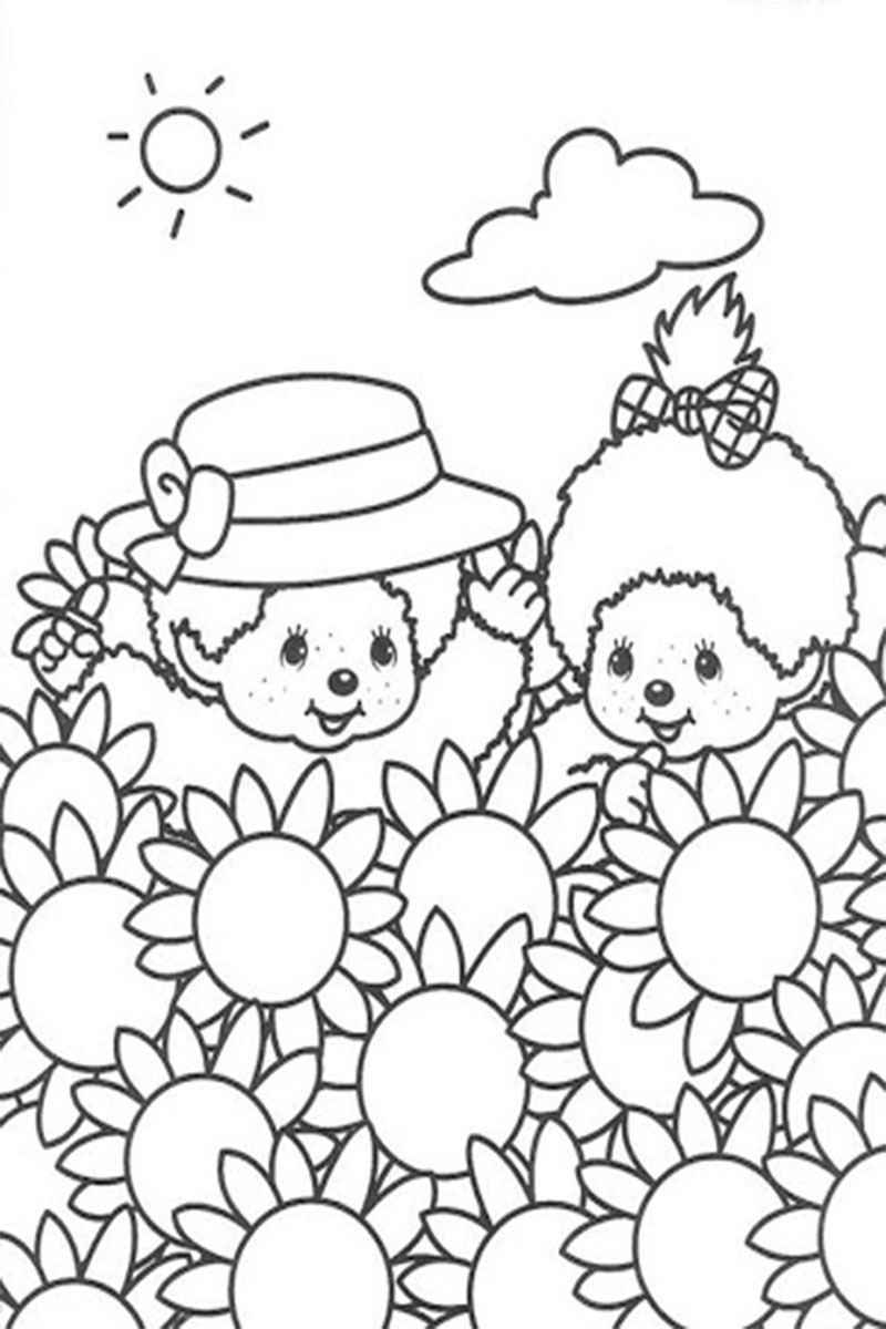 Cartoon Coloring Pages Free 