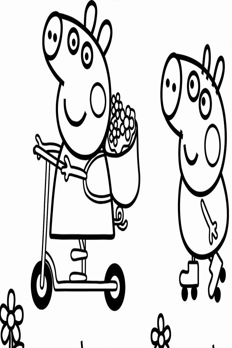 Cartoon Coloring Pages to Print