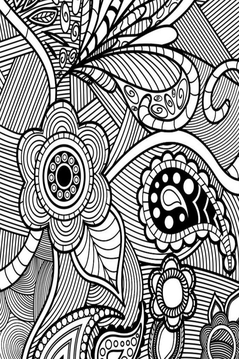 Cool Coloring Page for Adults