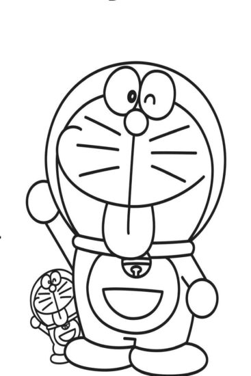 Free Printable Doraemon Coloring Pages