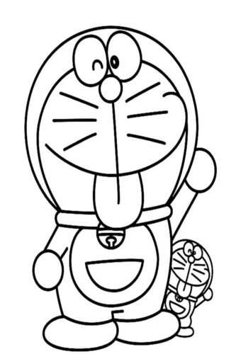 Free Printable Doraemon Coloring Pages