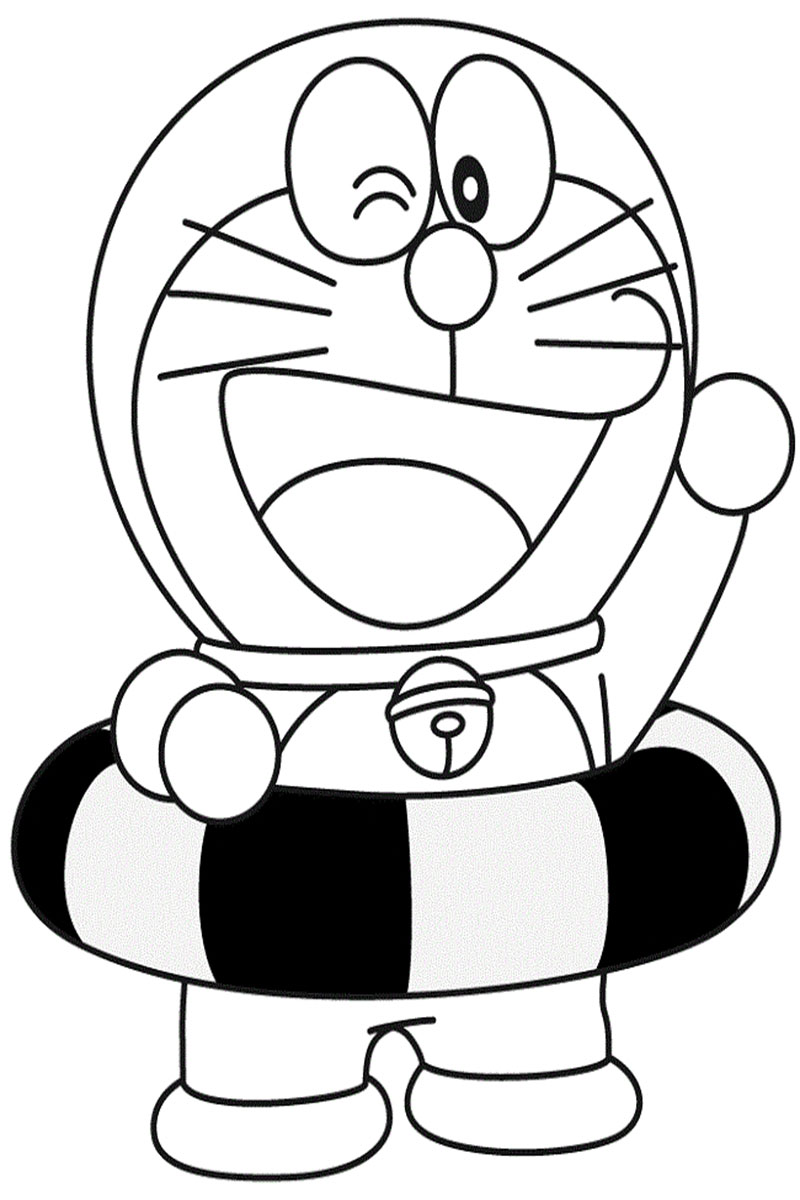 Doraemon Coloring Pages For Kids