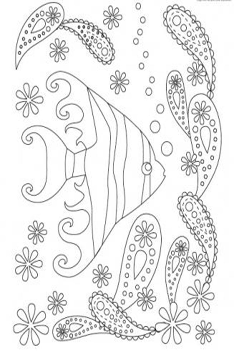 Free Anxiety Coloring Pages