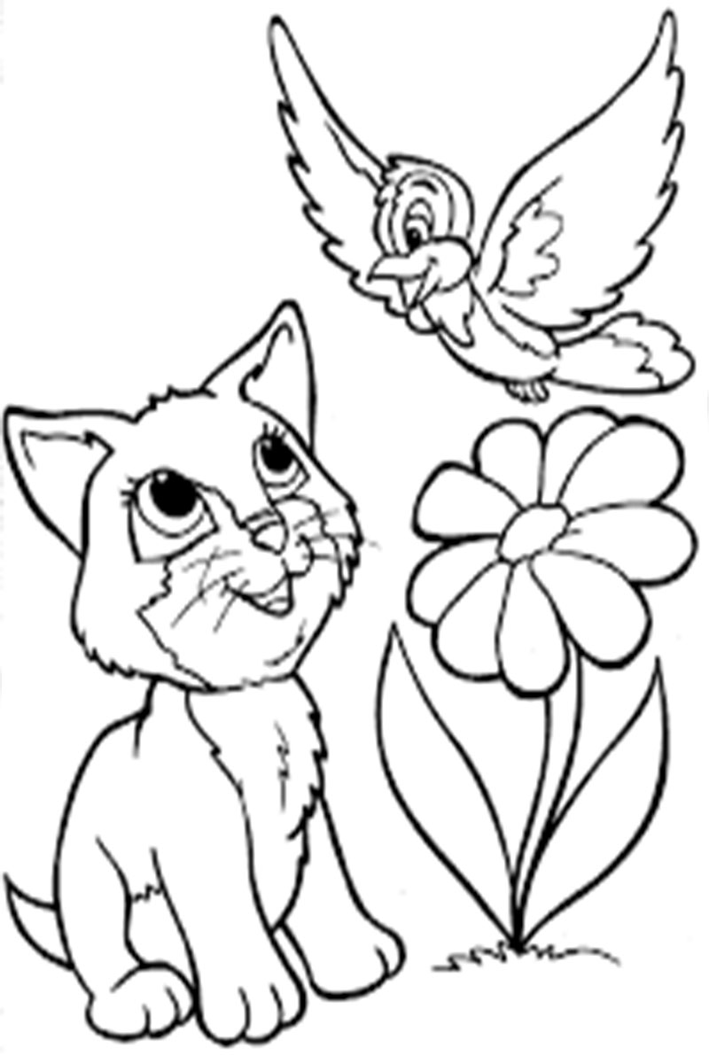 Free Funny Animal Coloring Pages