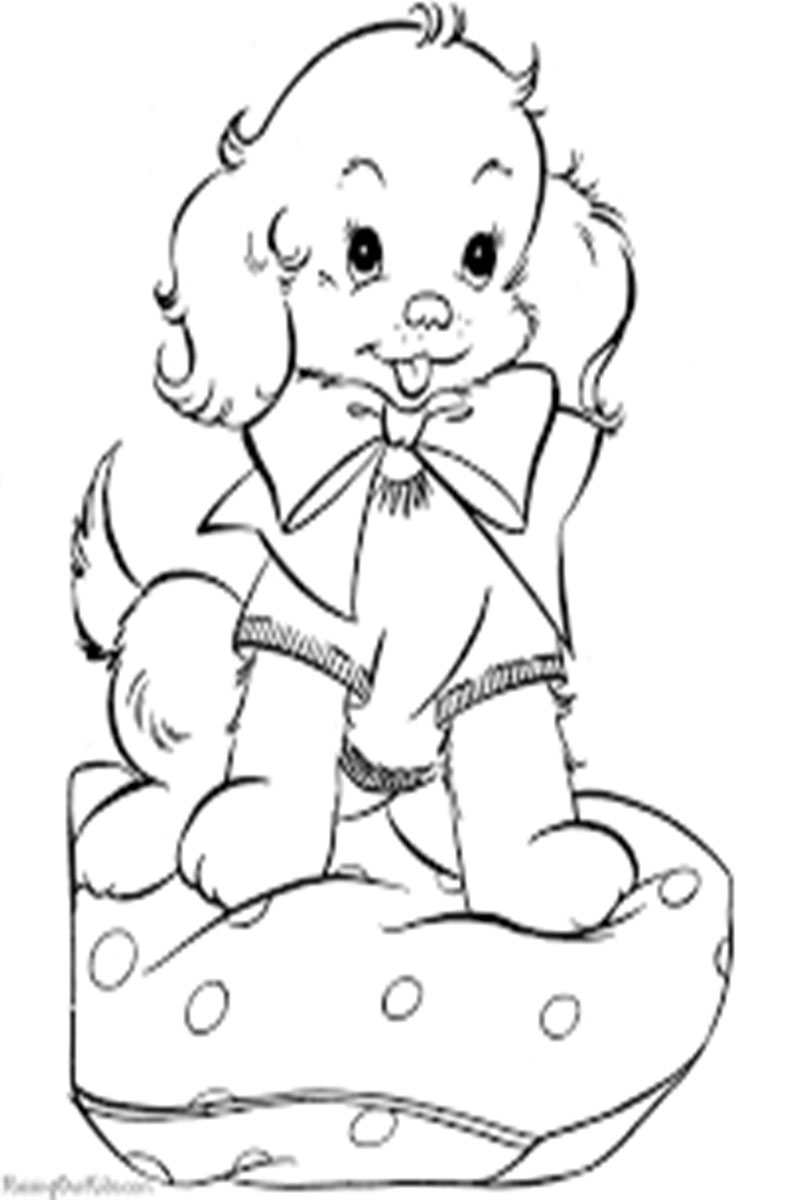 Funny Animal Cartoon Coloring Pages Printable