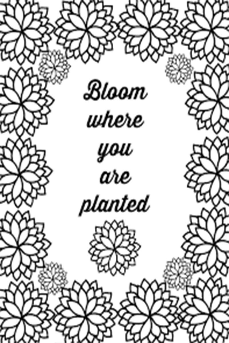 Make Your Own Quote Coloring Pages Free