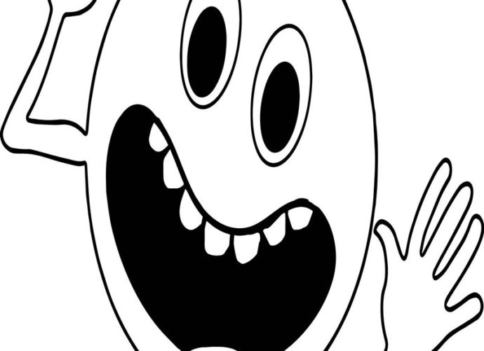 Silly Face Coloring Pages Download